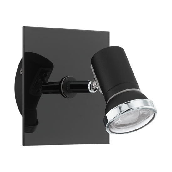 LED-es spot lámpa GU10 1x3,3W IP44 fekete TAMARA 1 - Eglo - 33677