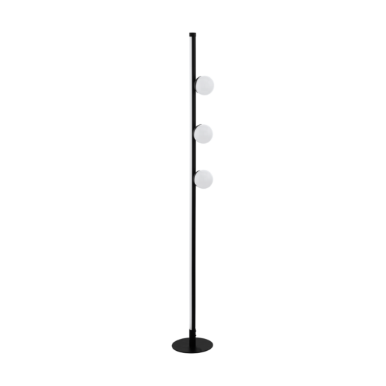 LED-es állólámpa 12+4W 3000K fekete/fehér Phianeros - Eglo - 99378