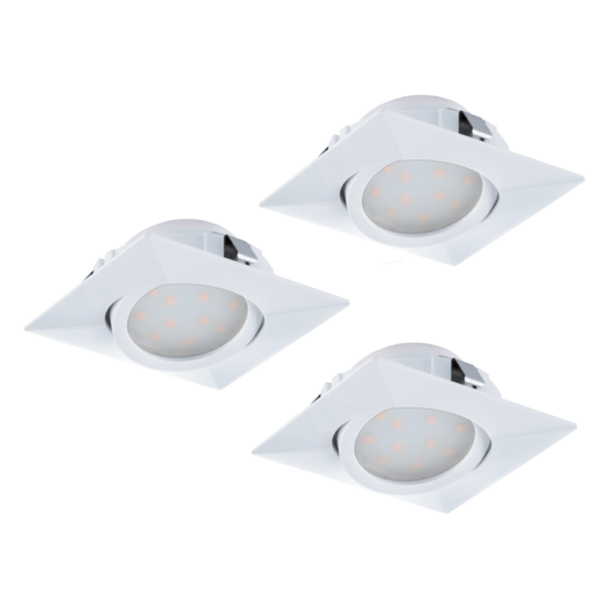LED-es beépíthető lámpa Integrált Led 3X6W fehér  PINEDA EGLO - 95844