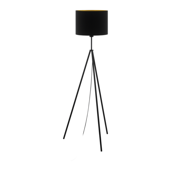 Állólámpa E27 max.60W fekete/arany Scigliati - Eglo - 98391