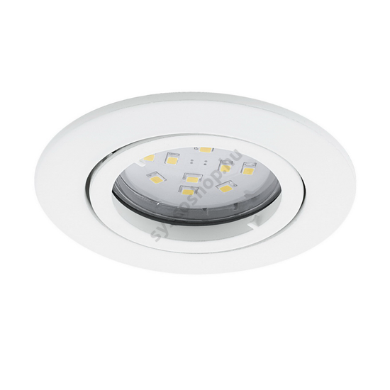 LED-es beépíthető lámpa szpot GU10 1x5W fehér EGLO - 31682