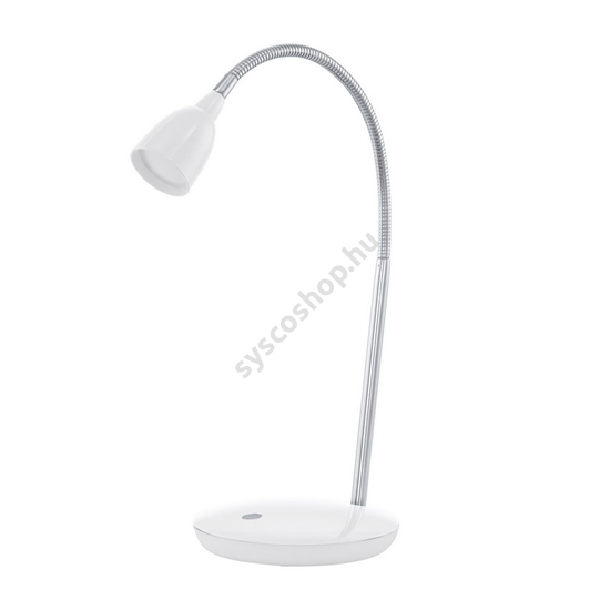 LED-es asztali lámpa 3W műanyag/acél fehér m:38cm d:16cm Durengo EGLO - 93078