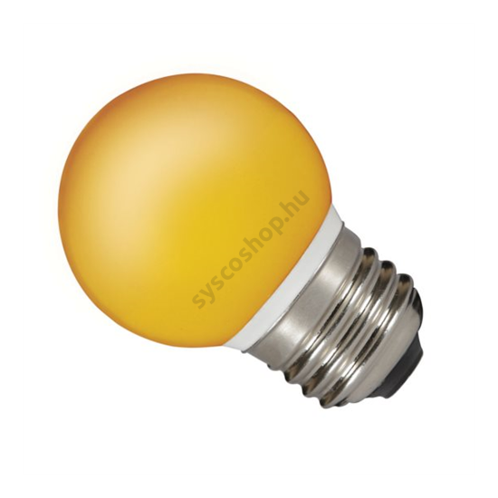 LED 0.5W E27 ToLEDo gömb narancs Sylvania !