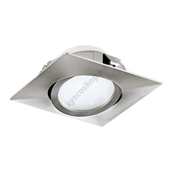 LED-es beépíthető lámpa Integrált Led 1X6W mattnikkel  PINEDA EGLO - 95843