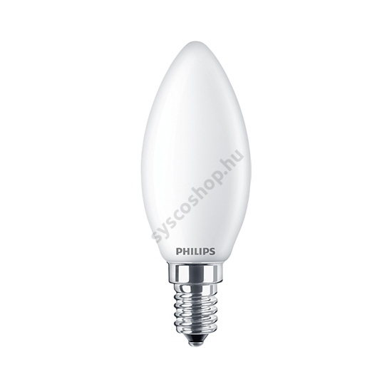 LED 4.3W/827 E14 - Gyertya 4,3-40W B35 FR - FILAMENT Classic ND - Philips - 929001345302