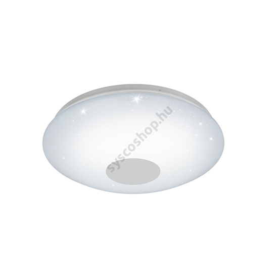 LED-es Mennyezeti lámpa 17W acél fehér BLE RGB 38cm VOLTAGO-C - Eglo - 96684