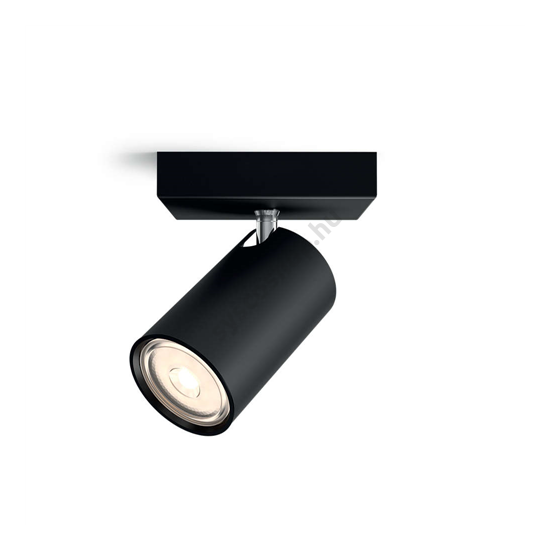 Fali- Mennyezeti lámpa Szpot single spot fekete 1xNW Kosipo - Consumer Philips - 50591/30/PN