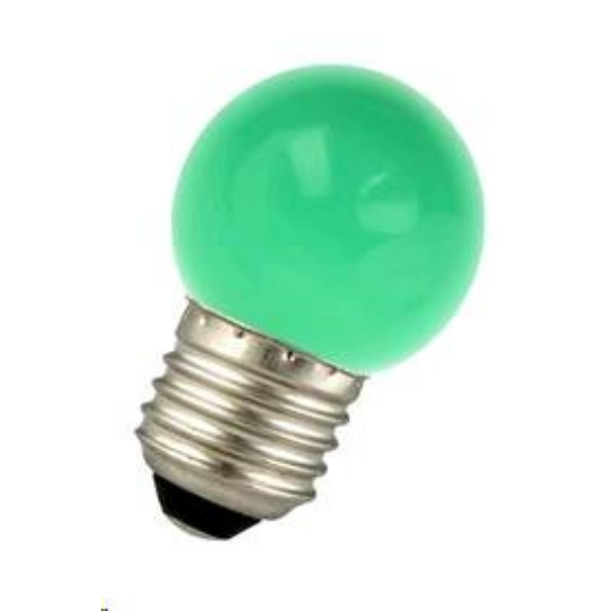 LED 1W E27 Színes gömb zöld Bailey - 80100035281