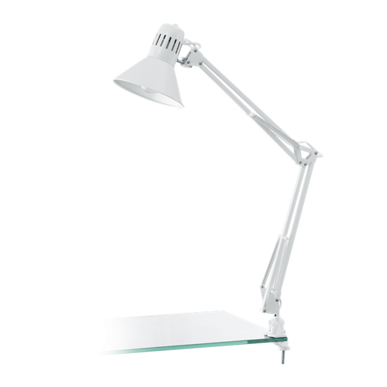 Satus asztali lámpa E27 1x40W fényes fehér Firmo EGLO - 90872
