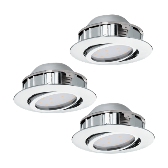 LED-es beépíthető lámpa Integrált Led 3X6W króm  PINEDA EGLO - 95858