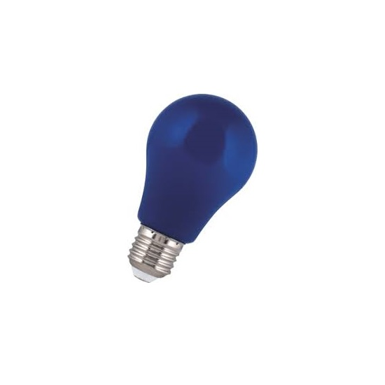 LED 2W E27 Színes kék A60 IP44 Bailey