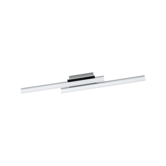 LED-es Mennyezeti lámpa 2X10W alumínium, acél króm LAPELA - Eglo - 96409