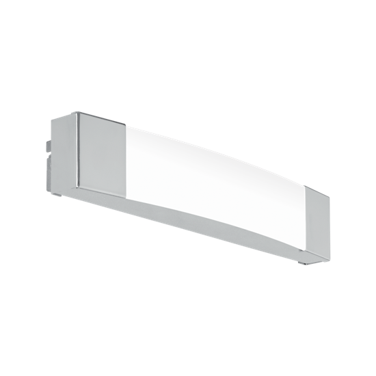 Tükörmegvilágító lámpa LED-es 8,3W króm-szatinált 350mmX60mm - SIDERNO - Eglo - 97718