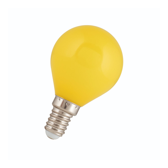 LED 1W E14 Színes gömb sárga Bailey - 80100040066