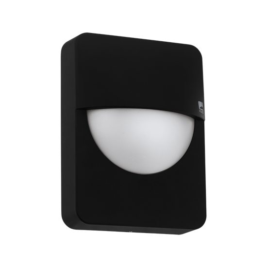Kültéri fali lámpa E27 1x28W IP44 fehér/fekete Salvanesco - Eglo - 98704