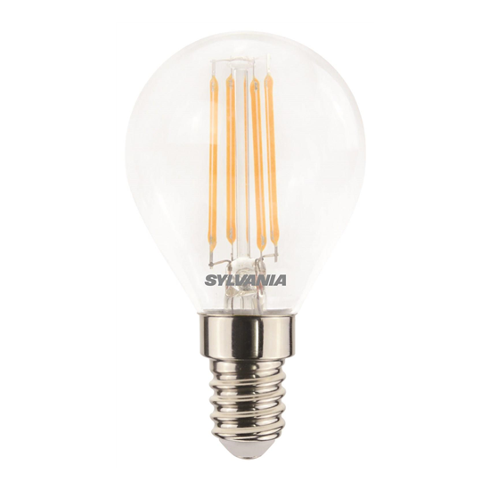 LED 4,5W 470lm 2700K E14 ToLEDo RT kisgömb V5 CL 470LM 827 E14 SL retro  -  Sylvania - 29502
