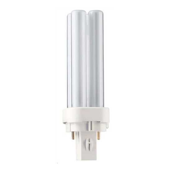 Kompakt fénycső 10W/830 G24d-1 2pin PL-C Philips - 927903883040