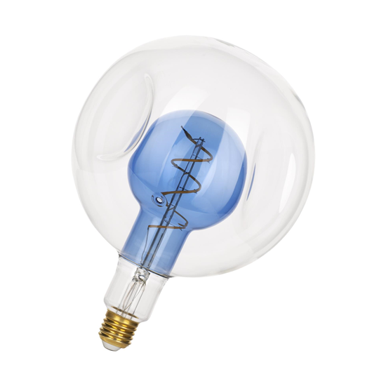 LED filament 4W E27 2200K 130lm világos/kék búra Duo G180 szabályozható 230V-240V CRI90-100 -  Bailey - 143093