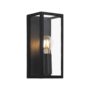 Kép 1/2 - Fali/mennyezeti lámpa E27 1x60W IP44 fekete/átlátszó Amezola - Eglo - 99123
