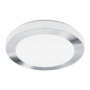 Kép 1/2 - LED-es fali/mennyezeti lámpa Integrált Led 16W fehér/króm  LEDCARPI EGLO - 95283