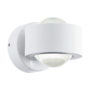 Kép 1/2 - LED-es fali lámpa Integrált Led 2X2,5W fehér  ONO EGLO - 96048