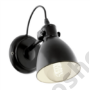 Kép 1/2 - Fali lámpa E27 40W fekete Priddy EGLO - 49468