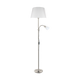 Kép 1/2 - Állólámpa E27-E14 1X60W-1X40W IP20 mattnikkel/fehér - Conesa EGLO - 95686
